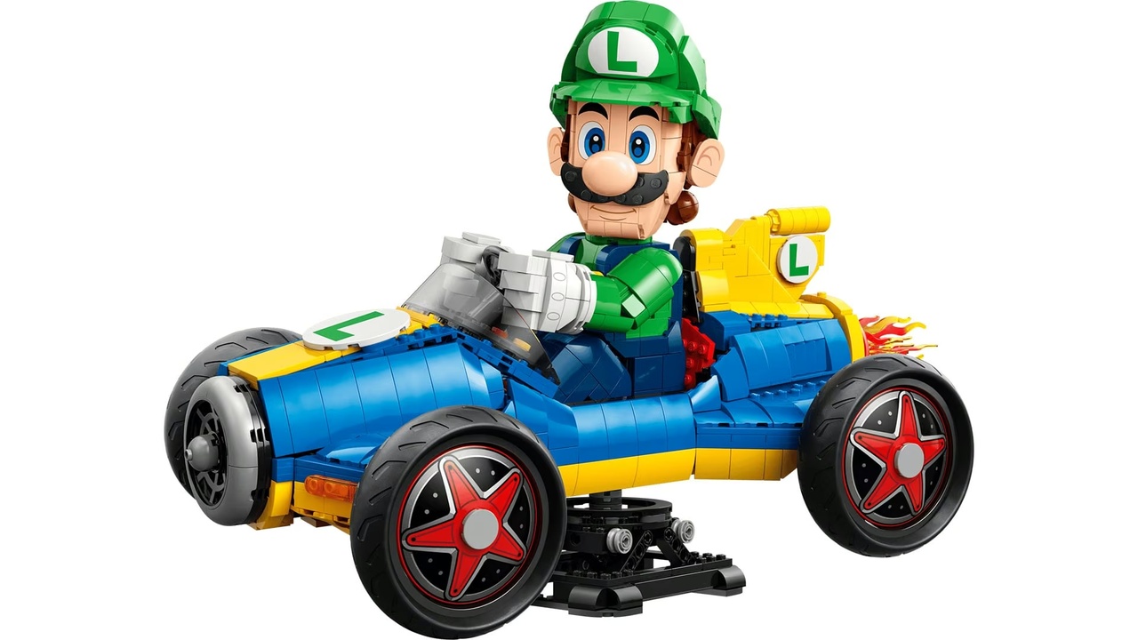 LEGO Mario Kart: Luigi & Mach 8 з’явився в офіційному магазині LEGO