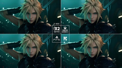 Порівняння Final Fantasy VII Remake Intergrade на Switch 2 та консолях