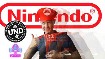 Стрім про Nintendo та збір на ЗСУ на каналі Батько Грає UA