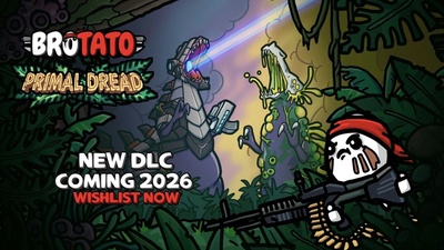 Анонсовано DLC Primal Dead для Brotato: Битва з динозаврами розпочнеться вже цього літа