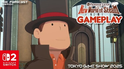 Геймплей Professor Layton and the New World of Steam та перенесення на 2026 рік