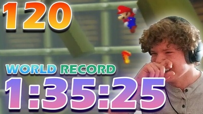 Новий світовий рекорд у Super Mario 64: Suigi перевершив самого себе