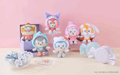Sonic & Friends та Sanrio: представлено нову лінійку милого мерчу