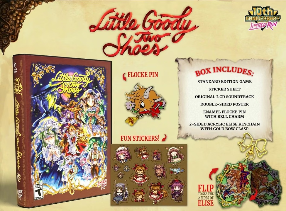 Little Goody Two Shoes: подробиці фізичного видання для Nintendo Switch