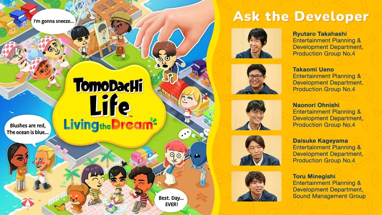 Створюйте що завгодно: Друга частина інтерв'ю про Tomodachi Life: Living the Dream
