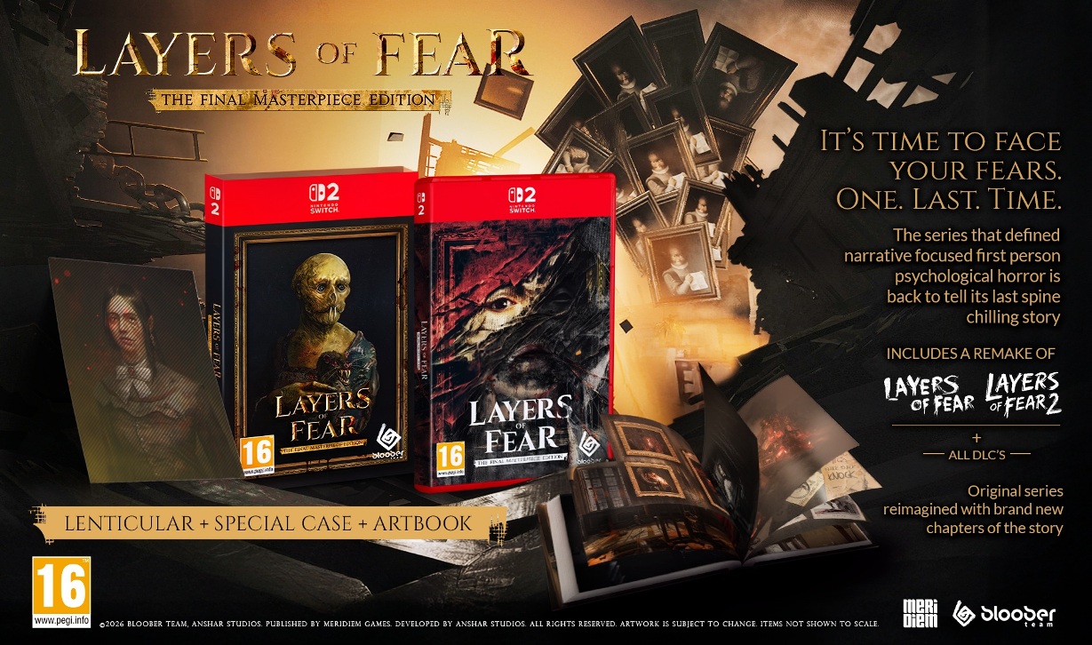 Layers of Fear: The Final Masterpiece Edition вийде на картриджах для Nintendo Switch 2