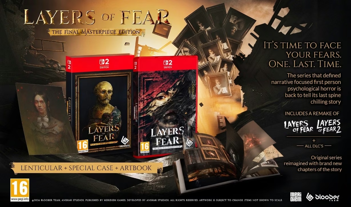 Layers of Fear: The Final Masterpiece Edition вийде на картриджах для Nintendo Switch 2