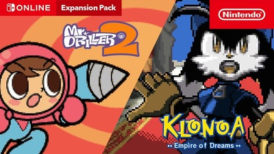 KLONOA та Mr. Driller 2 поповнять бібліотеку Game Boy Advance на Switch