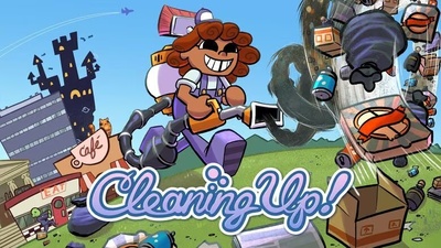 Cleaning Up! вже доступна на Switch: затишне прибирання навіть на Місяці