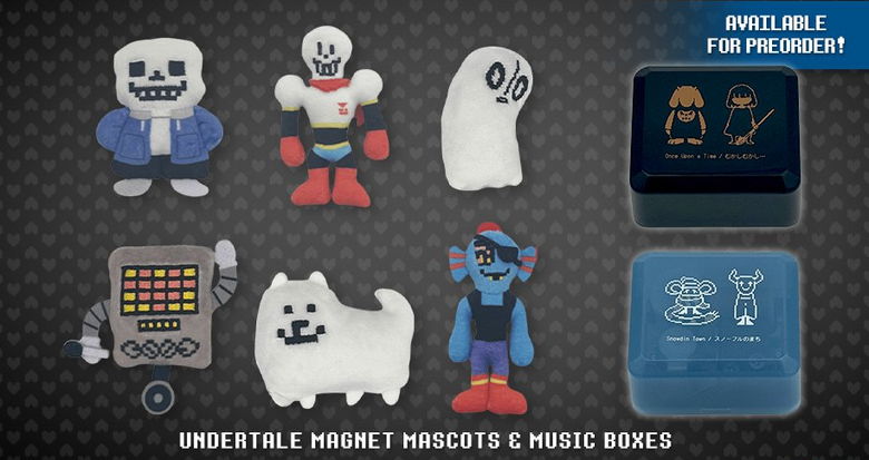 Fangamer анонсує нові магніти-талісмани та музичні скриньки за мотивами Undertale