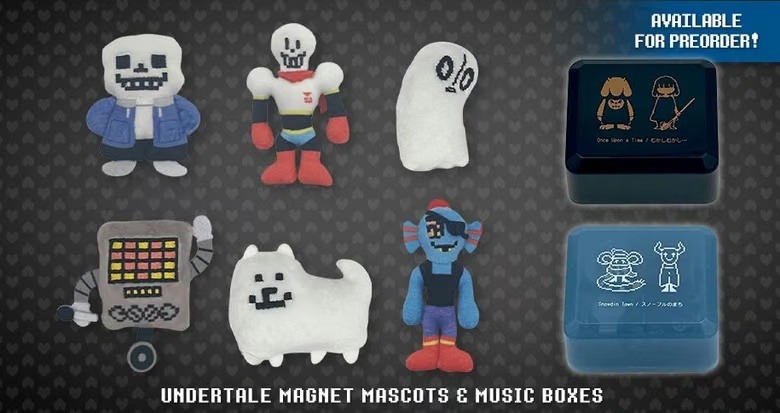 Fangamer анонсує нові магніти-талісмани та музичні скриньки за мотивами Undertale