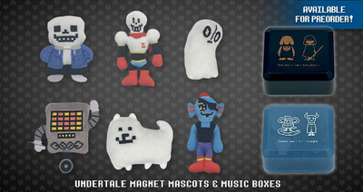 Fangamer анонсує нові магніти-талісмани та музичні скриньки за мотивами Undertale