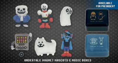 Fangamer анонсує нові магніти-талісмани та музичні скриньки за мотивами Undertale