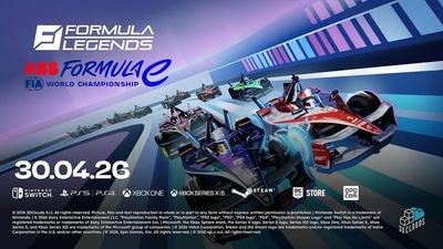 Formula E: Electric Evolution — масштабне доповнення для Formula Legends на Switch