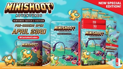 Minishoot’ Adventures отримає фізичне видання для Nintendo Switch 2