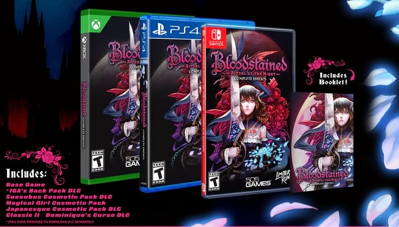 Bloodstained: Ritual of the Night отримає нове фізичне видання для Switch