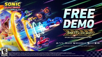 Демо-версія Sonic Racing CrossWorlds вийде на Switch 17 вересня