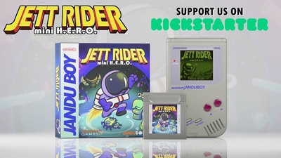 Jett Rider Mini H.E.R.O. виходить на Game Boy: старт Kickstarter