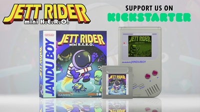 Jett Rider Mini H.E.R.O. виходить на Game Boy: старт Kickstarter