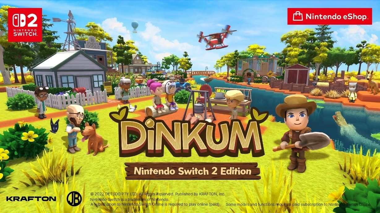Dinkum виходить на Nintendo Switch 2: безкоштовний апгрейд та оновлення Animal Tracks