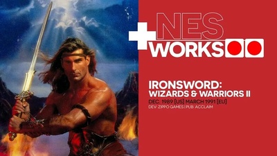Джеремі Періш розглядає Ironsword: Wizards & Warriors II у новому NES Works
