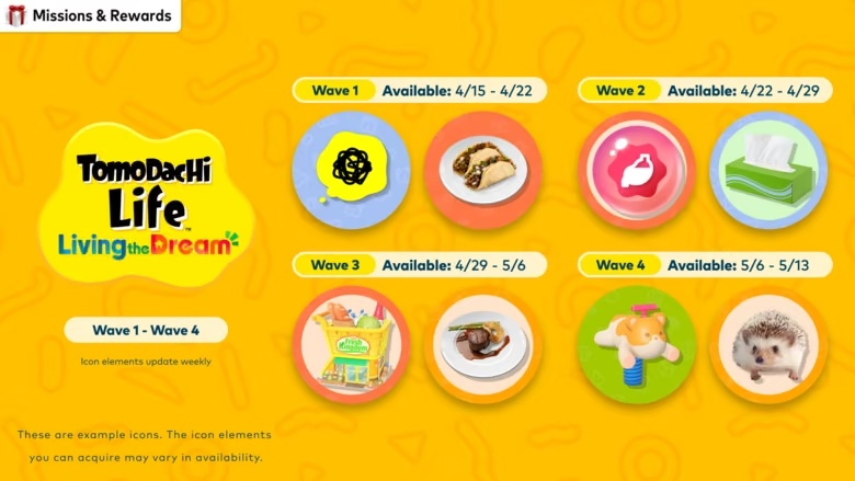 Нові іконки Tomodachi Life доступні для підписників Switch Online