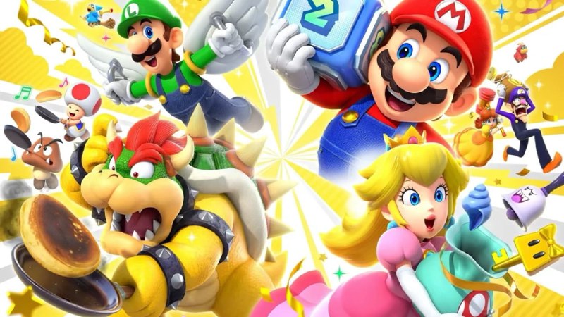 Super Mario Party Jamboree отримала оновлення до 1080p на Switch 2