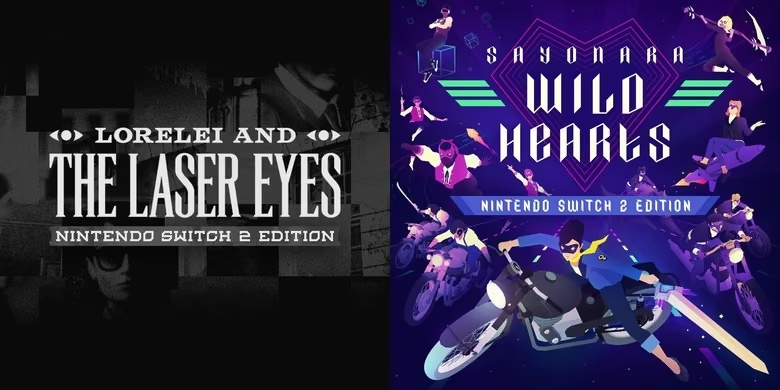 Реліз Sayonara Wild Hearts та Lorelei and the Laser Eyes на Switch 2