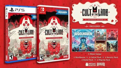 Cult of the Lamb: Definitive Edition отримає фізичне видання на Switch у липні 2026 року